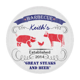 Barbeque, BBQ Raad voor snijden Snijplank