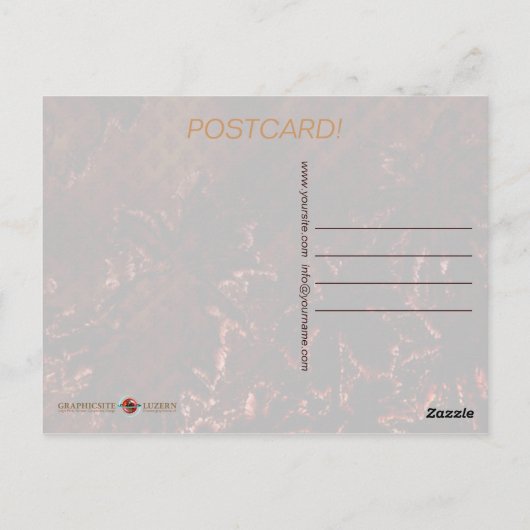 Barbeque - Briefkaart (Achterkant)