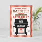 Barbeque Celebration Invitations Kaart (Staand voorkant)