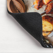 Barbeque Chicken Pork Ref Egplant Capsicum Muismat (Hoek)