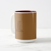 Barbeque - Coffee-, Tea-Mok, Cup Tweekleurige Koffiemok (Voorkant links)