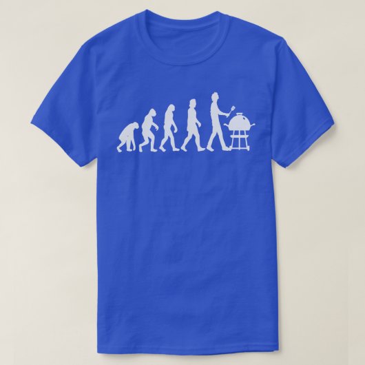 Barbeque Evolutie 1 T-shirt (Design voorkant)