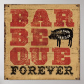 Barbeque Forever Poster (Voorkant)