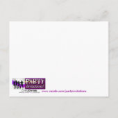 Barbeque Invitation Briefkaart (Achterkant)