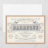 barbeque kaart (Voorkant / Achterkant)