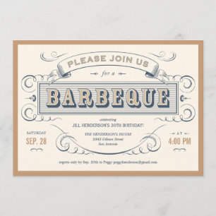 barbeque kaart