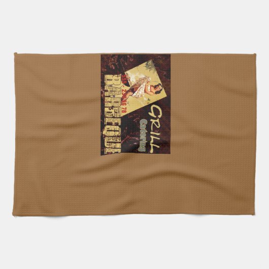 Barbeque - keukenhanddoek (Horizontaal)