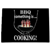 Barbeque kok Grappige BBQ Groot Cadeauzakje (Voorkant)
