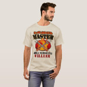 Barbeque Master gepersonaliseerd T-shirt (Voorkant volledig)