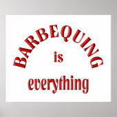 Barbequing is Alles Poster (Voorkant)