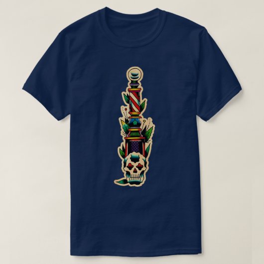 Barber 27 1 t-shirt (Design voorkant)