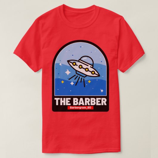 Barber 28 t-shirt (Design voorkant)