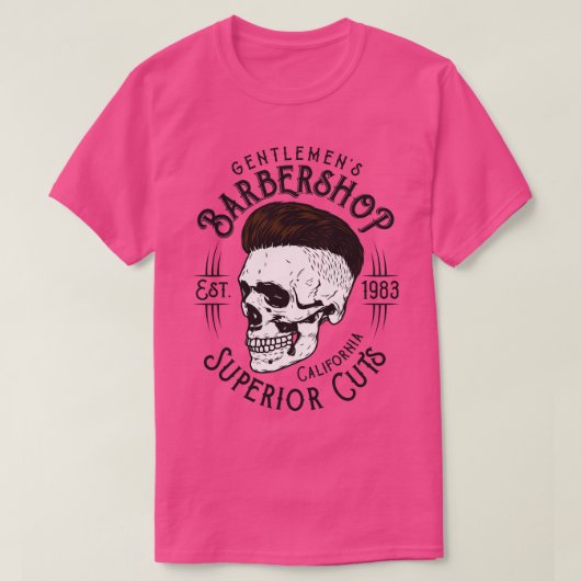 Barber 4 t-shirt (Design voorkant)