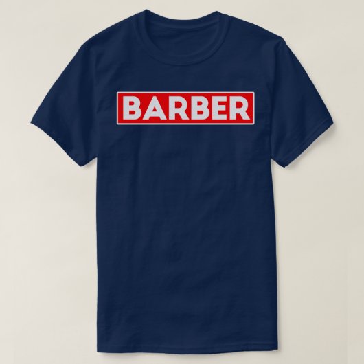 BARBER 56 T-SHIRT (Design voorkant)