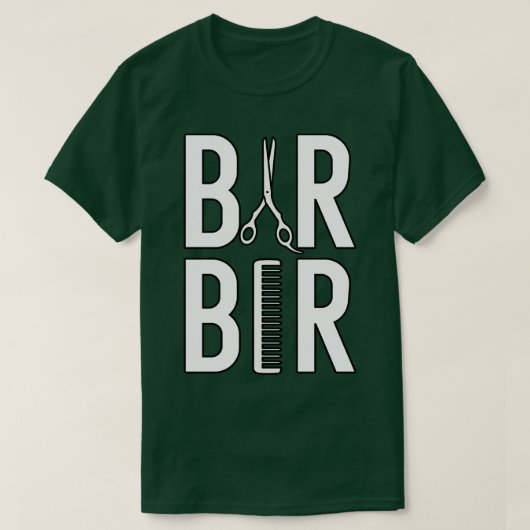 Barber 5 t-shirt (Design voorkant)