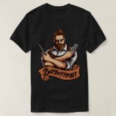 Barber 6 t-shirt (Design voorkant)