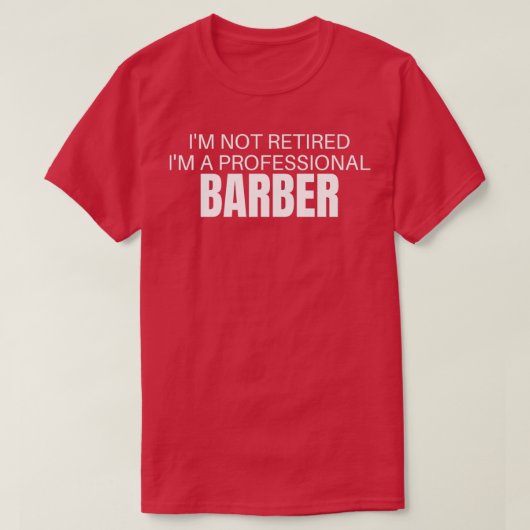 barber 82 t-shirt (Design voorkant)