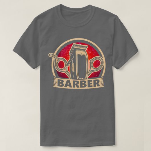 Barber  8 t-shirt (Design voorkant)