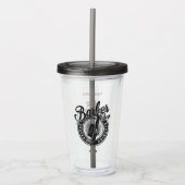 Barber Acryl Drinkbeker (Voorkant)