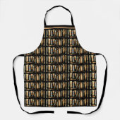 BARBER All-Over Print Apron Schort (Voorkant)
