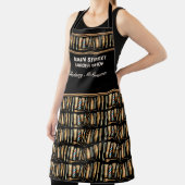 BARBER All-Over Print Apron Schort (Insitu)