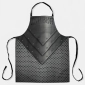 Barber All-Over Print Apron Schort (Voorkant)