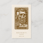  Barber Antiek Tarot Visitekaartje (Voorkant)