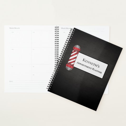 Barber Appointment Book Planner (Display)