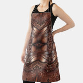 barber armor abstract design All-Over Print Schort (Insitu)