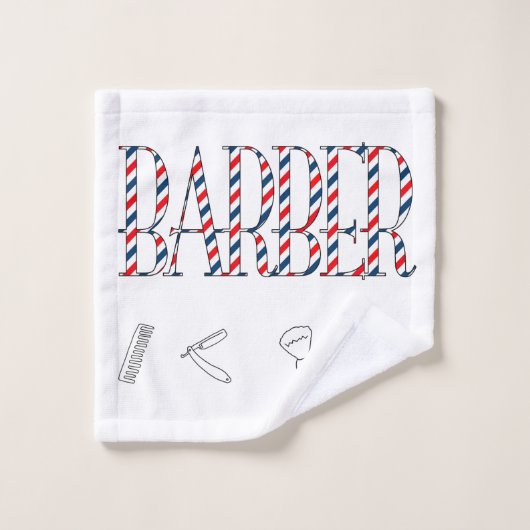 Barber Bad Handdoek (Wasdoekje)