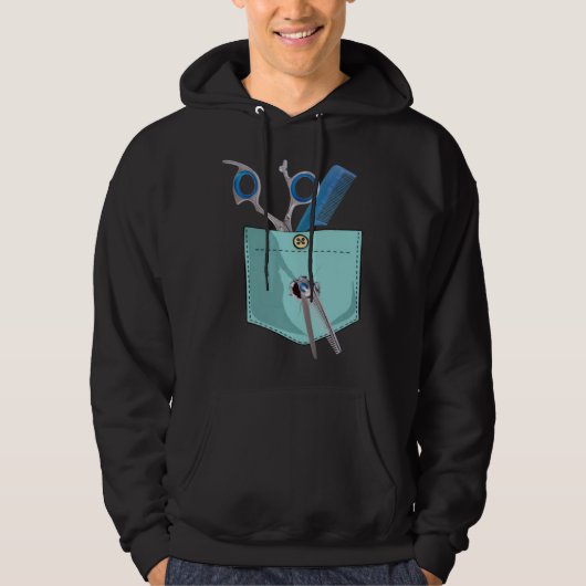Barber  Barber  Barber for father and mother Hoodie (Voorkant)
