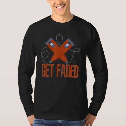 Barber Barber Barber Jacket Barber Clippers Barbe T-shirt (Voorkant)