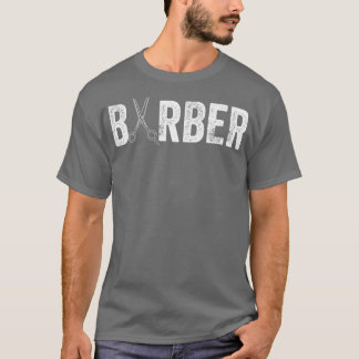 BARBER Barber Shop Hairdresser Gift T-shirt