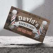 Barber Barbershop Hair Stylist  Hairdresser Visitekaartje