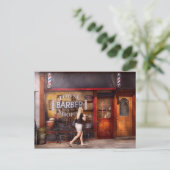 Barber - Barbershop - Tijd voor een kapsel Briefkaart (Staand voorkant)