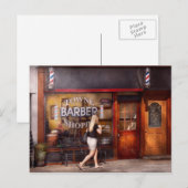 Barber - Barbershop - Tijd voor een kapsel Briefkaart (Voorkant / Achterkant)