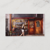 Barber - Barbershop - Tijd voor een kapsel Visitekaartje (Achterkant)