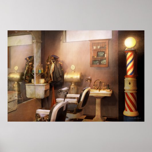 Barber - Basementbarber Poster (Voorkant)