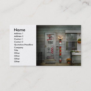 Barber - Belvidere, NJ - A Family Salon Visitekaartje