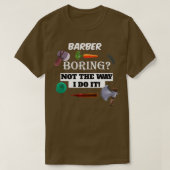 barber Boring T-shirt (Design voorkant)
