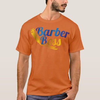 Barber Boss Gold T-shirt