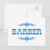 BARBER BRIEFKAART (Voorkant / Achterkant)