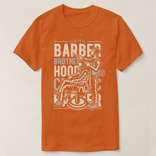 Barber Brotherhood 21 T-shirt (Design voorkant)