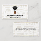 Barber Brush | Winkeleigenaar Visitekaartje (Voorkant / Achterkant)