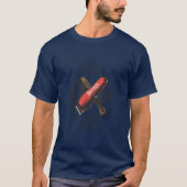 Barber Buddy voor mannen en jongens T-shirt (Voorkant)