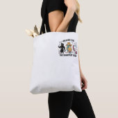 Barber Cat Sharpest Crew - Premium Artistieke Tote Bag (Dichtbij)