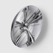 barber Chrome rim Ronde Klok (Hoek)