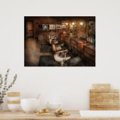 Barber - Clinton, NJ - Clinton Barbershop Poster (Keuken)