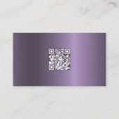 Barber Custom QR Visitekaartje (Achterkant)