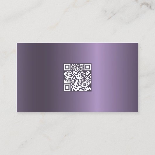Barber Custom QR Visitekaartje (Achterkant)